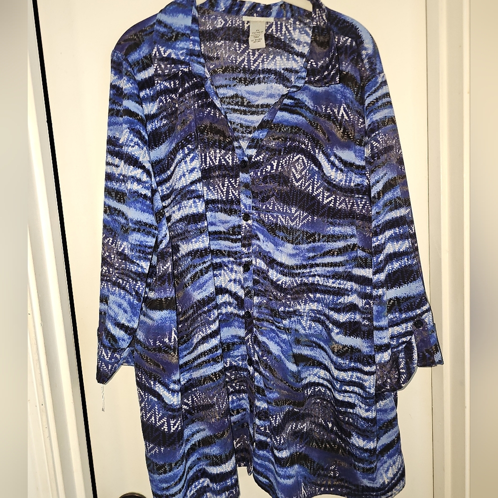 Catherines Womens Plus 2X Blouse